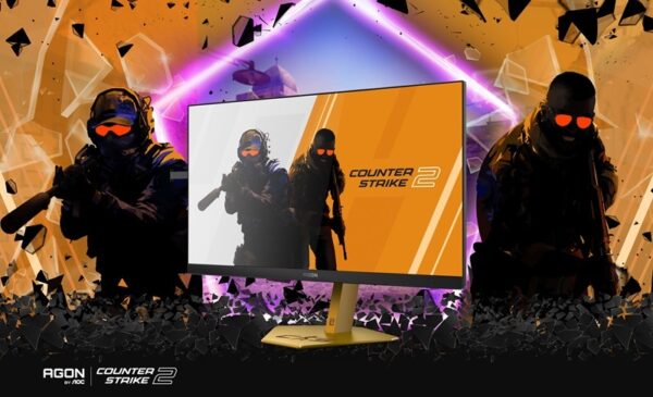 AGON by AOC × Counter-Strike 2: refresh rate de 610 Hz cu monitoarele CS24A și AG246FK6