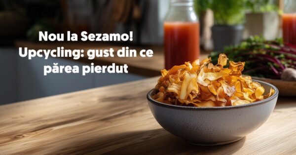 Sezamo lansează o nouă categorie: produse Upcycling Grupul Rohlik este primul retailer european cu o astfel de inițiativă
