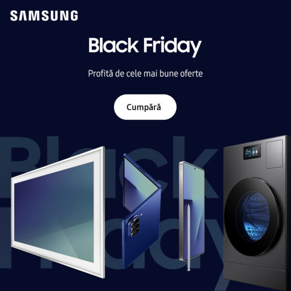 Samsung anunță noutățile campaniei de Black Friday 2025: reduceri de până la 45%, vouchere exclusive și recompense suplimentare pentru clienți
