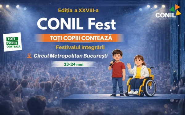 CONIL FEST 2026 – Editia a XXVIII-a “TOTI COPIII CONTEAZA”